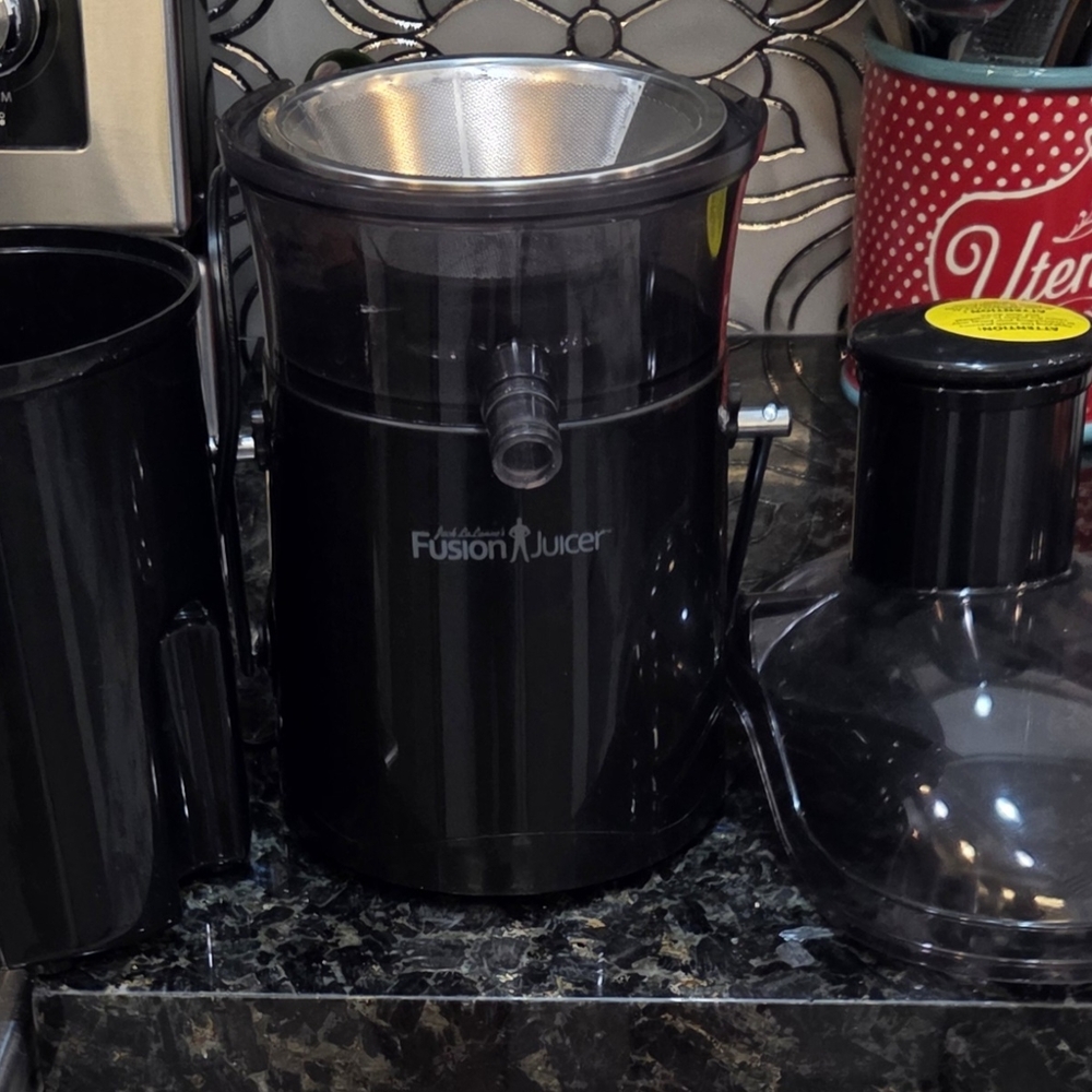 Jack Lalanne Black Fusion Juicer